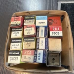 Nos Tubes Sylvania Standard Rca Tung-sol Us Army Lot Of 16. Fixed Price $20.00.