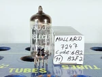 Mullard 12DW7 7247 Code: 6B2 B2F2 Label Selectron Tested Like Nos Tube. Fixed Price $58.45.