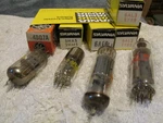 Vintage Lot Sylvania 4BQ7A 3HA5 6AF9 6AL3 Vacuum Electron Amplifier Tubes. Fixed Price $7.55.