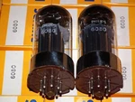 One (1 Pcs) Nos Mullard 6080/6AS7/5998 Black Plates Tube (rebranded Philips). Fixed Price $149.50.