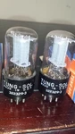 Usa True (same Codes) Matched Pair Tungsol 6SN7GT Tube TV-7 Tested. Fixed Price $119.95.