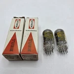 Raytheon CK5751 Vacuum Tubes Matched Nos New Black Plate Windmill Getter. Fixed Price $168.88.