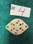 6 Pin Tube Socket Conector Hammond Leslie Gibson Fender Guitar Amplifier Speaker. Fixed Price $8.95.