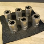 6 Pcs. Elco TS102U01 Spring Type Premium Tube Shields Nos 3/8" Tall. Fixed Price $21.07.
