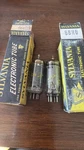 Pair - Ge Rca Or Sylvania Nos 6BH6 Vacuum Tubes. Fixed Price $20.00.