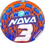 New Wow Nova Three-person Round Pvc Deck Tube Multi Large. Fixed Price $149.99.