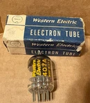 Vintage Western Electric 407 Vacuum Tube Various Brands (3)AVAILABLE. Fixed Price $33.99.