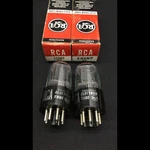Nos Nib Matched Pair Rca 12SN7GT Black Plate Getter Vacuum Tubes D.9593. Fixed Price $39.95.