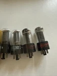 Lot Of 4: Dumont (2) Ge 6W6GT 6DG6GT Vacuum Tubes Nos T21. Fixed Price $25.00.