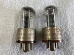 Pair Of Raytheon Jan Crp 6J5WGT Tubes #1. Fixed Price $69.99.