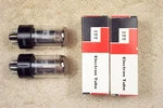 2, New, Itt- Hitachi, 6SN7GTB, Black, Flat Plate, Japan, Match Date PR3,. Fixed Price $138.95.