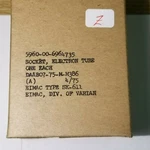One (1) Vacuum Tube Socket Eimac SK-611 New In Box Wrapped Nos Z. Fixed Price $20.00.