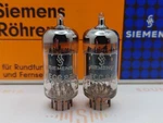Siemens ECC83 12AX7 Short Plates O-getter Matched Pair Munich '63 I62 Strong. Fixed Price $199.13.