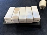 Hitachi Vintage Vacuum Tubes Set Of 50C5, 12BA6, 12BE6, 35W4, 12AV6. Fixed Price $27.55.