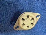 1- 6 Pin Tube Socket Hammond Leslie Gibson Fender Guitar Amplifier Radio Speaker. Fixed Price $9.99.