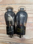 Vtg Pair 25L6G Vacuum Tubes Super Silvertone Zenith Tested Strong Radio Audio. Fixed Price $19.99.