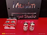 Rca Jrc 5751 (12AX7) Square Getter Triple '59S Pair Balanced Nos Vacuum Tube. Fixed Price $198.15.