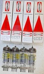 Quad 6CS7 Raytheon Nos Vacuum Tubes, Leben, TV-7D Tested Will Combine Shipping. Fixed Price $129.95.