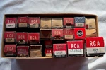 Vintage Antique Nos 24 Vacuum Tubes Original Factory Box Rca Raython Radio Tv. Fixed Price $27.50.