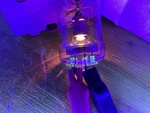 Uranium Glass Vacuum Tube Eimac 4PR65A Atomic Mcm Working Vintage Green Glow. Fixed Price $35.99.