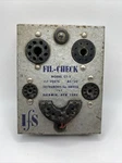 Vintage Ifs Fil-check, Model CT-1, Vacuum Tube Tester Untested. Fixed Price $29.99.