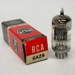 (1) Tested Rca 6AZ8 Tube With Box Date Code Kg Medium Mu Triode Cutoff Pentode. Fixed Price $8.95.