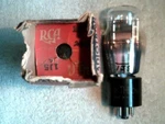 Vacuum Tube Lot Of 2EA Type 1J5 G 1NIB Tstd Radio Amplifier Ham. Fixed Price $7.00.