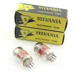 New Qty 2 Sylvania 6AK5 EF95 Matched Pair Black Plates Getter Usa Nos Tubes. Fixed Price $26.98.
