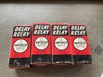 Lot Of 4 Amperite 115C30 Delay Relay Glass Tube Unused Original Boxes.. Fixed Price $45.00.