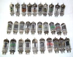 Lot Of (30) 6C4 TUBES,RADIO,AMPLIFIER,EC90,RCA,TUNG-SOL,SYLVANIA,GE,MOTOROLA,+. Fixed Price $46.95.