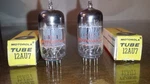 Matched Pair Nos Nib (for Motorola) 12AU7A Short Grey Plate Getter Tube TV7. Fixed Price $37.31.