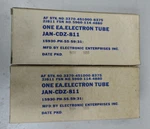Pair Nos Us Made JAN-CDZ-811 Triode Tubes Ge Rca Dom Nov 1955 For Altec 1570B/BT. Fixed Price $180.00.