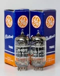 Nos Ge JG-6072 (12AY7) Black-plate 3-MICA Tubes Matched Pair Trophy 1959. Fixed Price $349.99.