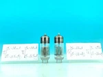 X Matched Pair 6N6P By Novosibirsk 1985Y Audio Tubes ECC99 E182CC New. Fixed Price $37.99.