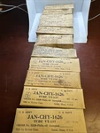 Nos 11 Jan-chy- 1625 VT-136 Vacuum Tube Lot Hytron Vintage Army Navy WW2 1943. Fixed Price $175.00.