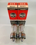 Lot Of 2 Rca Radiotron 6DZ7 Vintage Electron Power Tubes. Fixed Price $34.95.