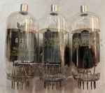 Lot Of 3 - Westinghouse 6JS6C Pentode Valve Electron Tubes Tested Good. Fixed Price $200.00.