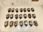 Lot Of 21 Raytheon & Collins QKK822 Klystron Tubes, Untested, Various Cond. Fixed Price $362.50.