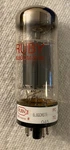 Ruby 6L6GCM-STR Tested Nos Tube. Fixed Price $14.95.