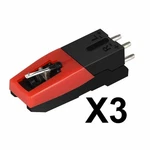 3 Pcs Vinyl Turntable Cartridge With Needle Stylus For Vintage Lp Record Player. Fixed Price $7.99.