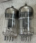 Match Pair Tungsol 12AT7 Blackplates Square Getters Premium Audio Tubes. Fixed Price $140.00.