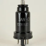 (1) Tested Ken-rad Jan Ckr 6K7 Tube VT-86 Date Code M3 Pentode Black Metal. Fixed Price $9.95.