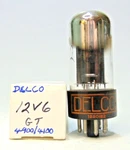 Testing Delco 12V6GT Vacuum Tube Hickok Tested 4900/4100 Nos. Fixed Price $8.99.