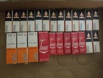 24 Assorted Triad Electron Radio Tubes Untested. Fixed Price $19.00.