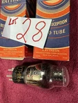 2 Nos 56 Tubes Zenith Crosley Spartan Ge Rca Philco True-tone Old Antique Radio. Fixed Price $14.99.