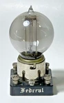Western Electric 216A Tennis Ball Vacuum Tube In Federal Socket Untested. Fixed Price $150.00.