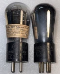 Matched Pair Rca Cunningham CX-371A Engraved Base Globe Vacuum Tube TV7 Nos #1. Fixed Price $70.00.