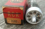 Vintage Nos/nib Rca 35A5 Metal Base Vacuum Tests 100% Strong Tube!. Fixed Price $14.00.