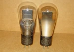 Pair Philco (by Sylvania) Globe Tubes (245, 345) Test Excellent. Fixed Price $249.99.