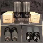 Rca Radiotron 6SN7 Gt VT-231 Tube 1945 Gray Smoke Chromed Foil Matched Set. Fixed Price $348.75.